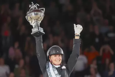 Sie will ihren Titel verteidigen: Jessica von Bredow-Werndl. 