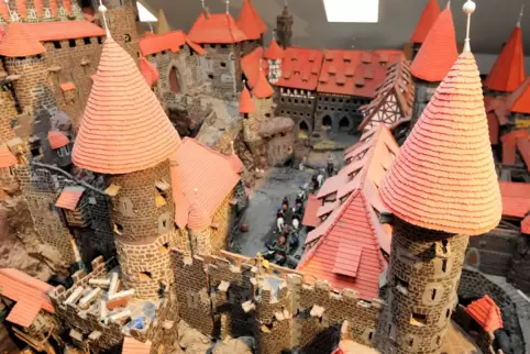 Auf 42 Quadratmetern gewährt das Burgmuseum Einblicke in die Baukunst des Mittelalters.