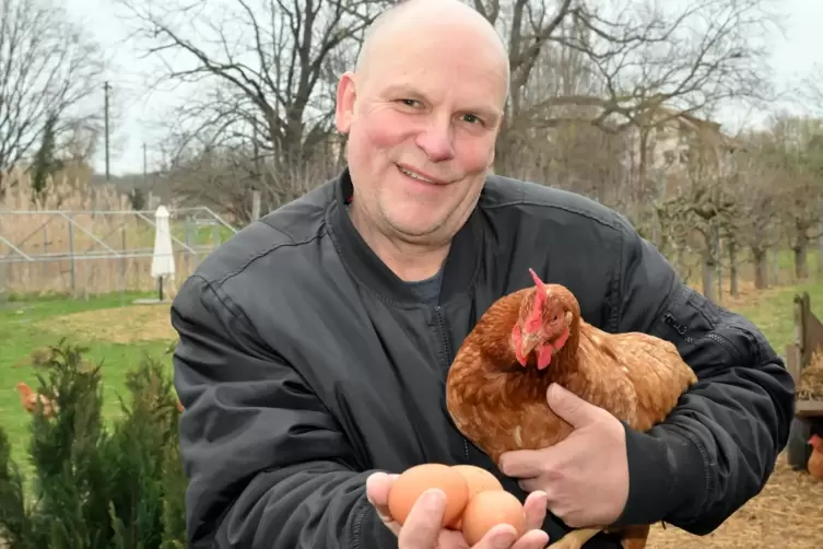 Oliver Wittmer betreibt Landwirtschaft aus Leidenschaft. 