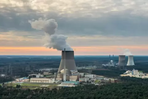 Das Kernkraftwerk Emsland, das ebenfalls abgeschaltet wird. 