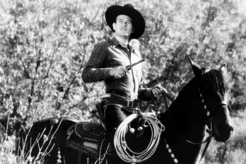 Western-Held: John Wayne um 1930.