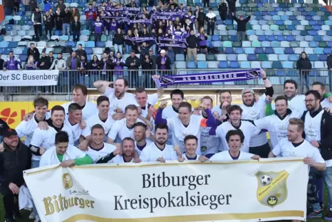 2022 jubelte der SC Busenberg im Framas-Stadion.