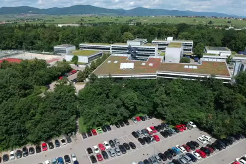 Das Uni-Gelände in Landau. 