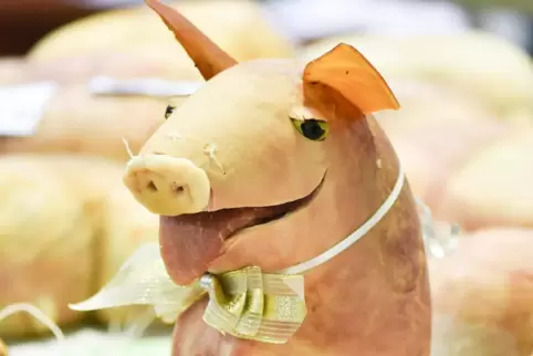 Saumagen wurde einst zum Glücksschwein für die Wirtschaftsförderer aus der Südpfalz. Mit diesem regionalen Produkt lockten sie z