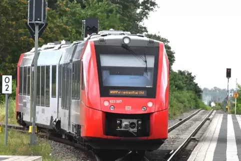 In Freinsheim fahren die Züge aus Grünstadt künftig halbstündlich nach Frankenthal. Wer nach Bad Dürkheim und Neustadt fahren wi