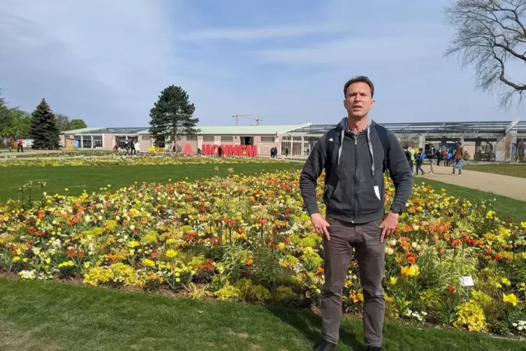 Hier startet Oliver Seibel seinen Rundgang.