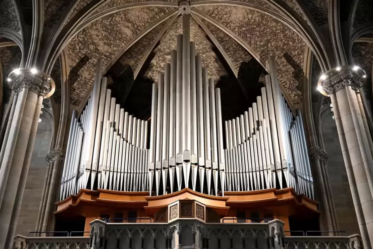 Orgel der Gedächtniskirche.