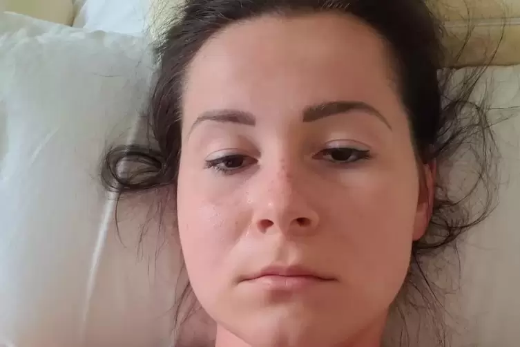 Jana im Juli 2022, kurz bevor bei ihr das Fatigue-Syndrom diagnostiziert wird. 