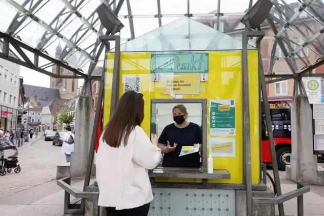 Info-Punkt: Bei einer Bürgerbeteiligung zum Postplatz hatte das Häuschen zeitweise diese Funktion. Info-Punkt: Bei einer Bürgerbeteiligung zum Postplatz hatte das Häuschen zeitweise diese Funktion.