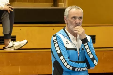 Herren-Trainer Johannes Finck kann eigentllich ganz entspannt zuschauen, wenn sein HR-Team gegen Waldsee 2 spielt. 