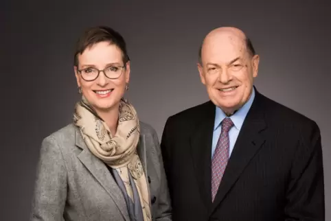 Der frühere BASF-Chef Jürgen Strube und seine Tochter Karin geben der Stiftung ihre ganz eigene Prägung. 