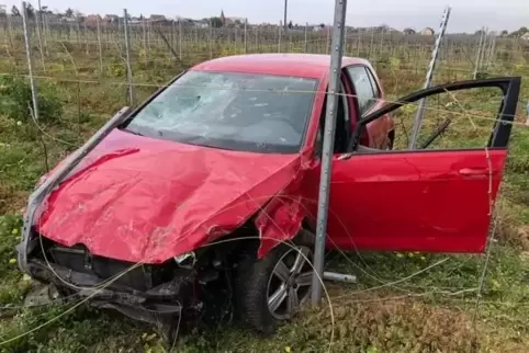 Erst nach 300 Metern kam das Auto zum Stillstand. 