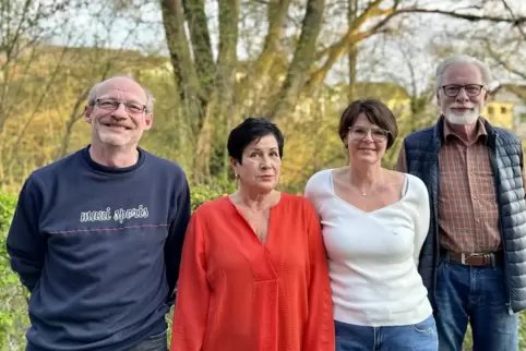 Im UWG-Vorstand gibt es neue Gesichter. Von links: Bernd Kipp (1. Vorsitzender), Roswitha Hüther (Kassenprüferin, neu), Esther K