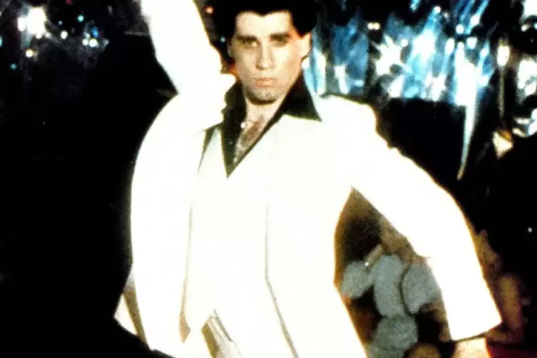 John Travolta in „Saturday Night Fever“. 