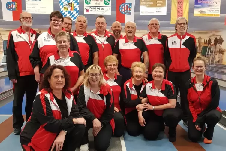 Die beiden Teams aus Rheinland-Pfalz beim Länderpokal. 