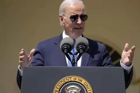 Joe Biden strebt eine zweite Amtszeit an.