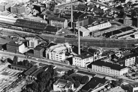 Das frühere Benckiser-Werk in der Frankenthaler Straße in Ludwigshafen.