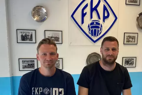 Auf einer Wellenlänge: Cheftrainer Martin Gries (links) und der Sportliche Leiter des FKP, Ex-Profi Marco Steil. 