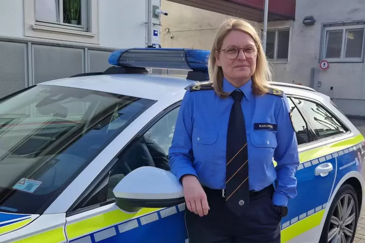 Seit Anfang April Polizeipr&auml;sidentin: Anja Rakowski.