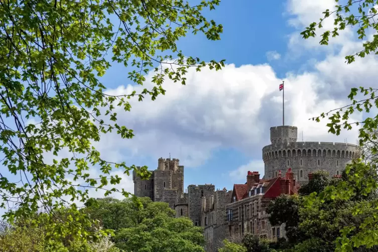 Schloss Windsor, nach dem die Coburger sich 1917 nannten. 