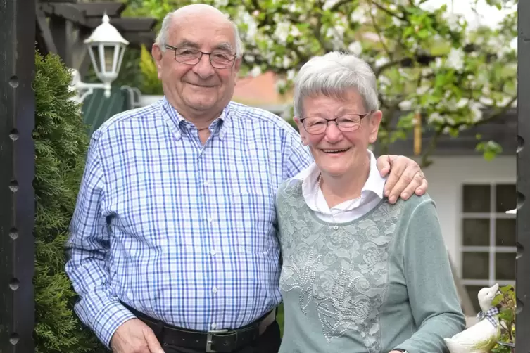 Ehe hält 60 Jahre: Marianne und Friedrich Gundersdorff. 