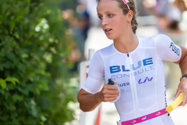 Die Vorjahressiegerin Jana Uderstadt wird ihren Titel beim Maxdorfer Triathlon nicht verteidigen können. 