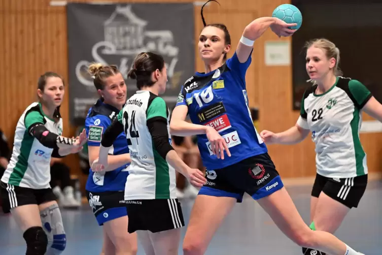 Jessica Glaser steuerte zwölf Tore zum TSG-Sieg bei.