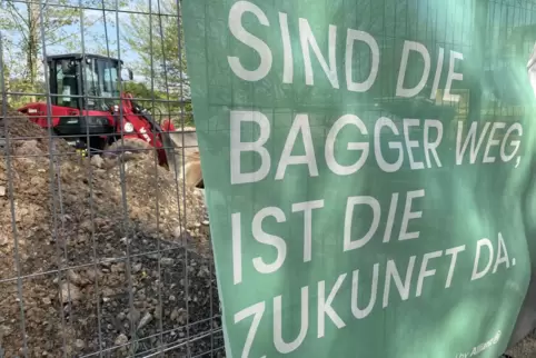 Die UGG wirbt damit, dass sie die Zukunft in die Dörfer bringt. Das Foto entstand in Reifenberg.