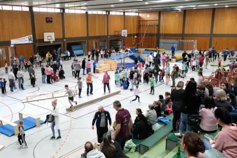 Über eine Rekordbeteiligung freute sich die VT Contwig am Samstag bei ihrer 21. Kinderolympiade.