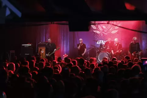 In Hochform: die Spermbirds bei ihrer Kammgarn-Jubiläumsshow.