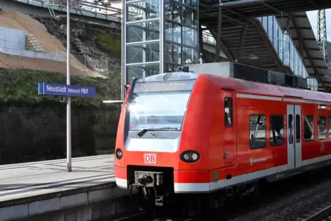 Nachdem der Zug am Neustadter Hauptbahnhof gehalten hatte, eskalierte die Situation auf dem Bahnsteig. 