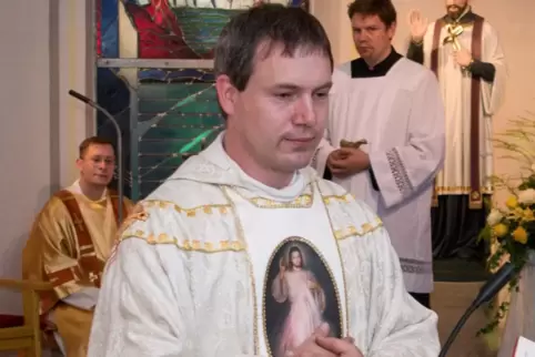Pfarrer Christof Anselmann, hier bei seiner Amtseinführung 2019. 