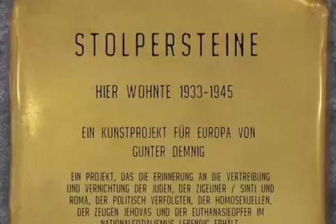 stolpersteine