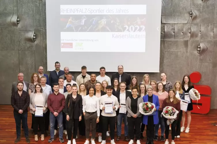 Die RHEINPFALZ-Sportlerinnen und -Sportler des Jahres 2022.