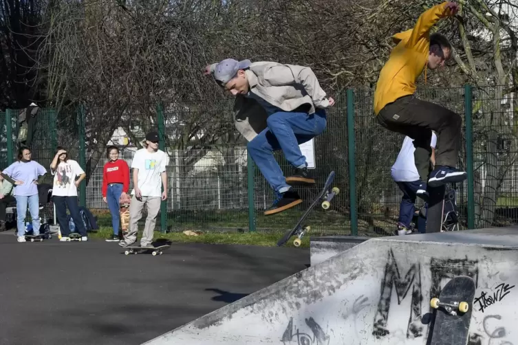 Bei der Suche nach einer Anlage f&uuml;r ihren Sport zeigen die Skater vom Pilgerpfad langen Atem. 