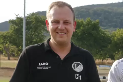 TuS-Trainer Christoph Heinrich