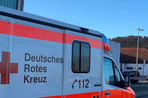 Der Radfahrer wurde ins Krankenhaus gebracht.