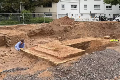 Archäologen haben 2022 Reste eine Pulvermagazins freigelegt. 