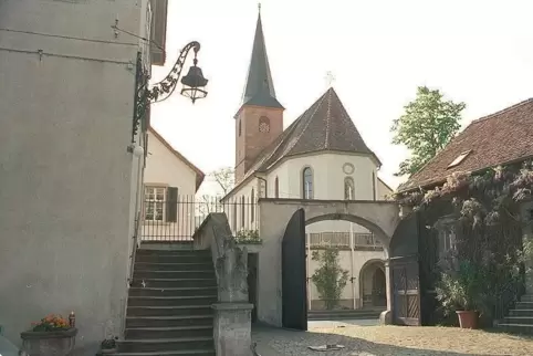 1723 geweiht: die katholische Kirche in Forst.
