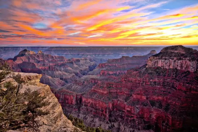 Blick auf Grand Canyon