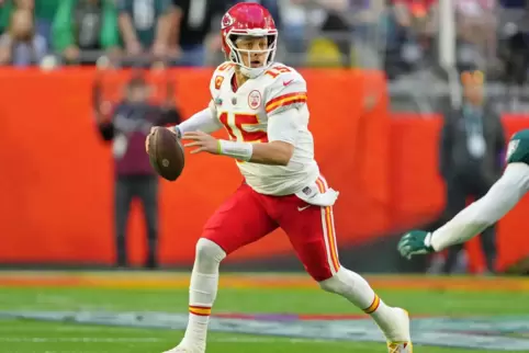 Zwei Siege im Super Bowl und einer der besten Spielmacher der NFL: Quarterback Patrick Mahomes kommt mit den Kasas City Chiefs n