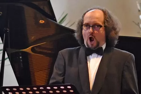 Dominik Wörner singt am 21. Mai Schuberts „Schwanengesänge“.