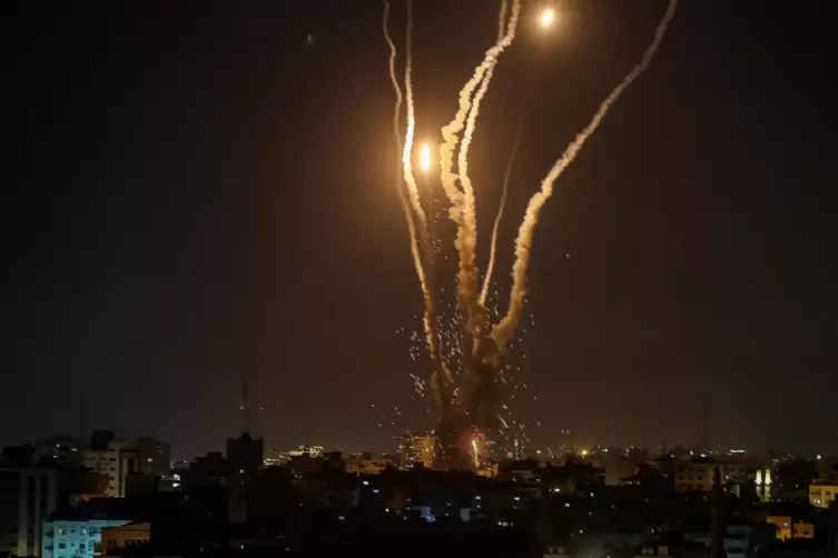 Raketenangriff: Immer wieder kommt es zu Gewalt mit der Hamas. 