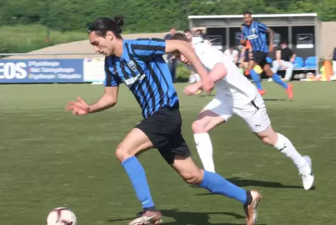 Baris Barut schoss das einzige Speyerer Tor zum 1:4. 