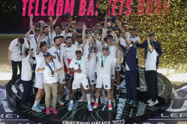 Die Telekom Baskets Bonn sind Champions-League-Sieger. 