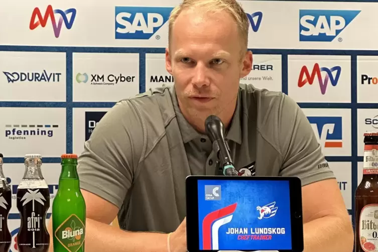 Der neue Chef hinter der Adler-Bande: Johan Lundskog. 