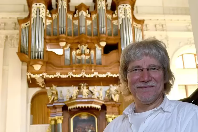 Am 13. August wird Martin Reitzig wieder selbst die Stumm-Orgel spielen. 