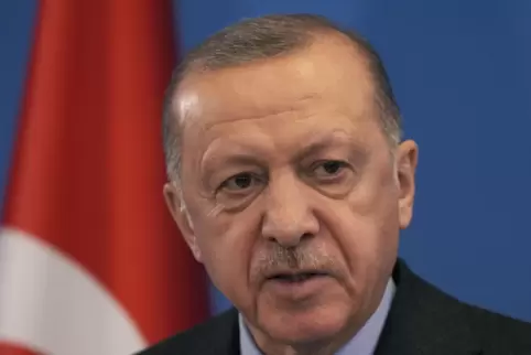 Recep Tayyip Erdogan, Präsident der Türkei. 