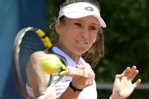 Livia Kraus sorgte für einen der beiden Punkte für den BASF TC in den Einzeln. 