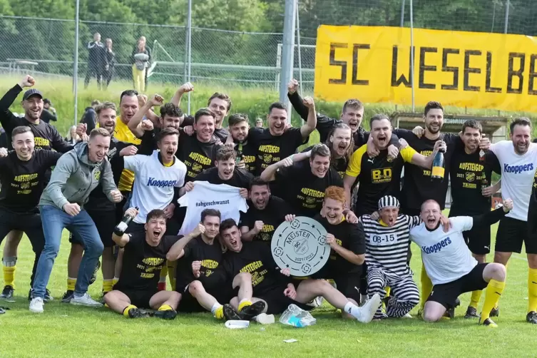 Vor einem Jahr feierte der SC Weselberg noch die Bezirksliga-Meisterschaft. 